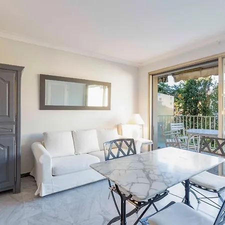 Apartament Chez J-p - 100m 2-4pers Terrace Sea View Pool Garage Antibes